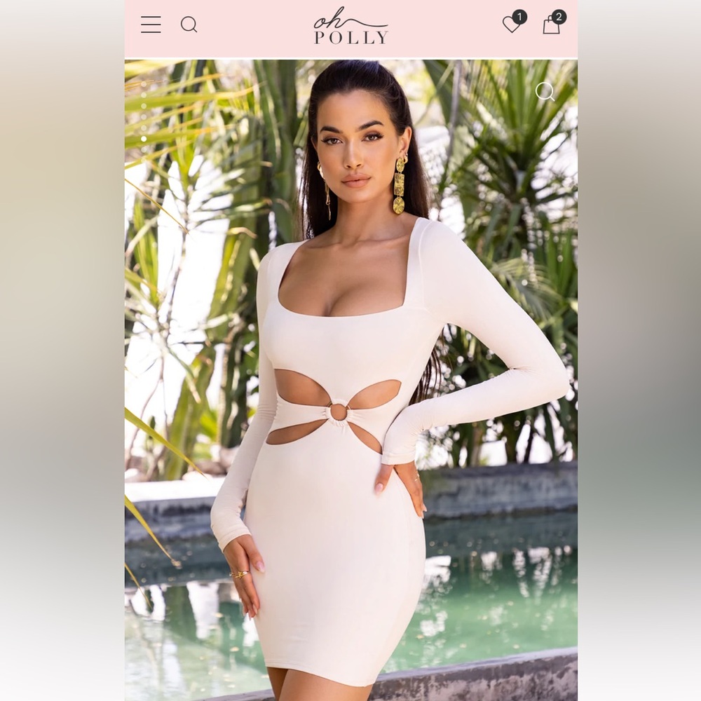 Sunset Haven Long Sleeve Bodycon Dress